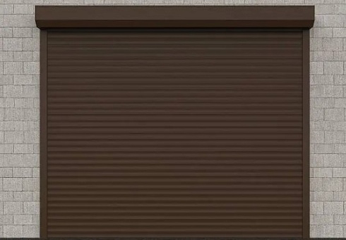 Рольставни для гаража (рулонные ворота) Алютех Trend с алюминиевым профилем PD/77 с доставкой в Судаке 